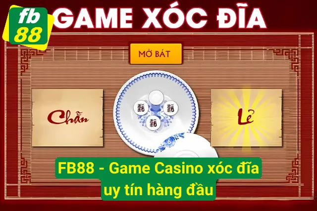 Xóc Đĩa FB88 - Chiến Thắng Game Casino Bùng Nổ Trong Hôm Nay Game casino uy tín